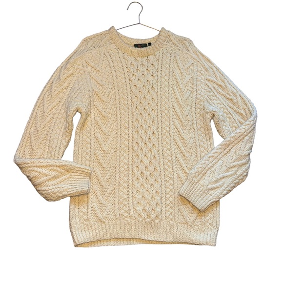 Vintage wool cable knit